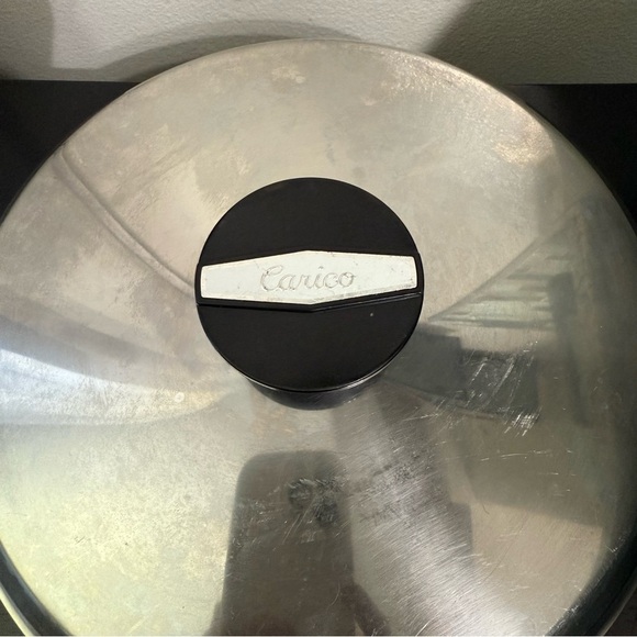 Carico Pot Lid 11" High Quality Stainless Replacement Round Logo Handle - Picture 3 of 6